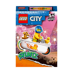 LEGO® City Bathtub Stunt Bike Building Kit 60333