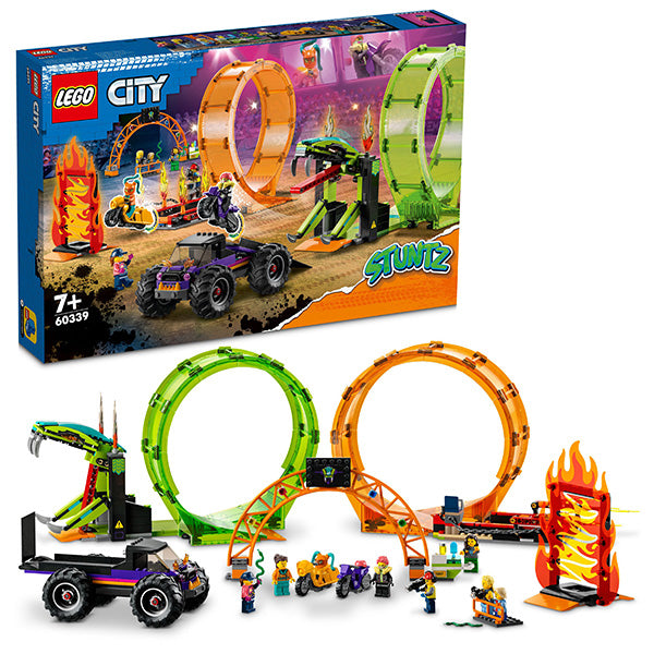LEGO® City Double Loop Stunt Arena Building Kit 60339