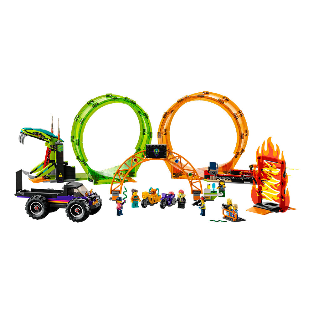 LEGO® City Double Loop Stunt Arena Building Kit 60339