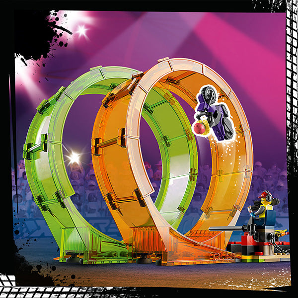 LEGO® City Double Loop Stunt Arena Building Kit 60339