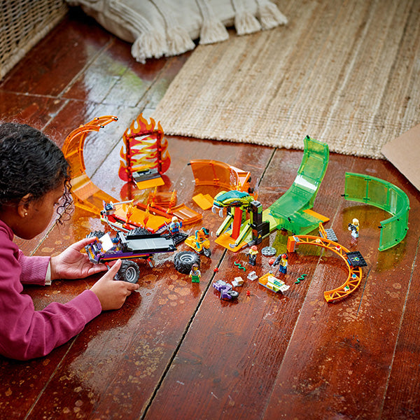 LEGO® City Double Loop Stunt Arena Building Kit 60339