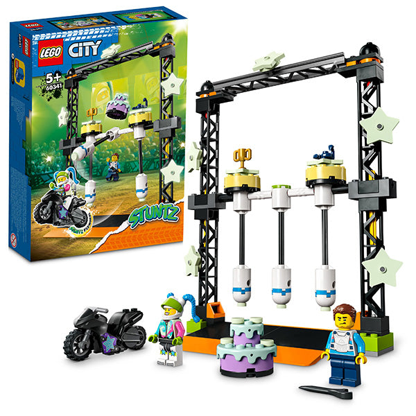 LEGO® City The Knockdown Stunt Challenge Building Kit 60341