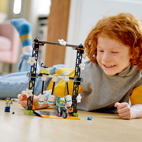 LEGO® City The Knockdown Stunt Challenge Building Kit 60341