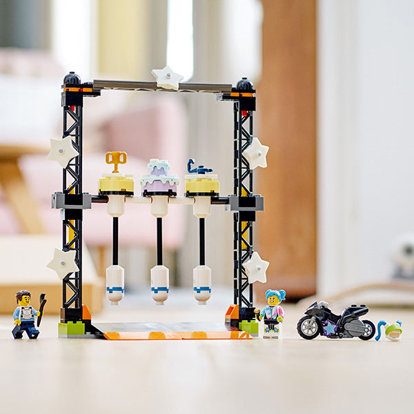 LEGO® City The Knockdown Stunt Challenge Building Kit 60341