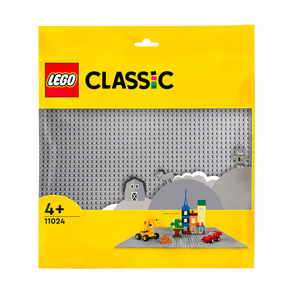LEGO® Classic Gray Baseplate Building Kit for Kids 11024