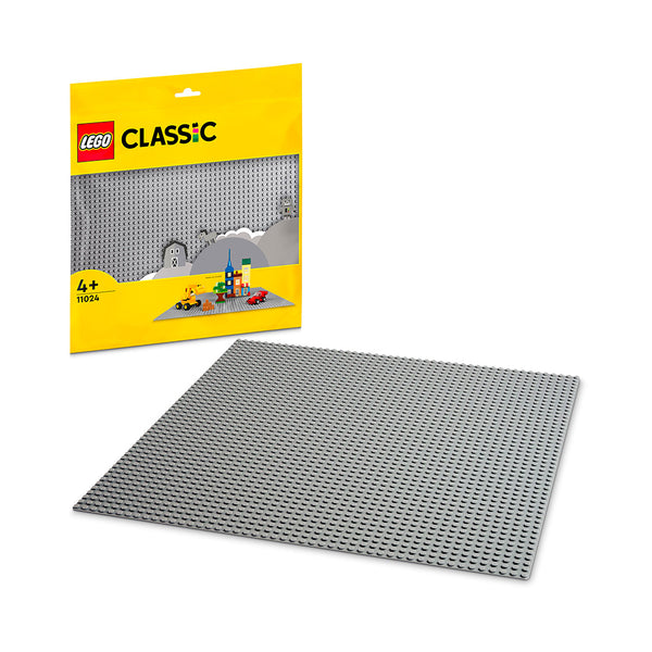 LEGO® Classic Gray Baseplate Building Kit for Kids 11024
