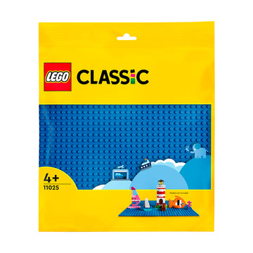 LEGO® Classic Blue Baseplate Building Kit 11025