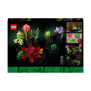 LEGO® ICONS  Botanicals Succulents Plant Decor Building Kit 10309 - 0