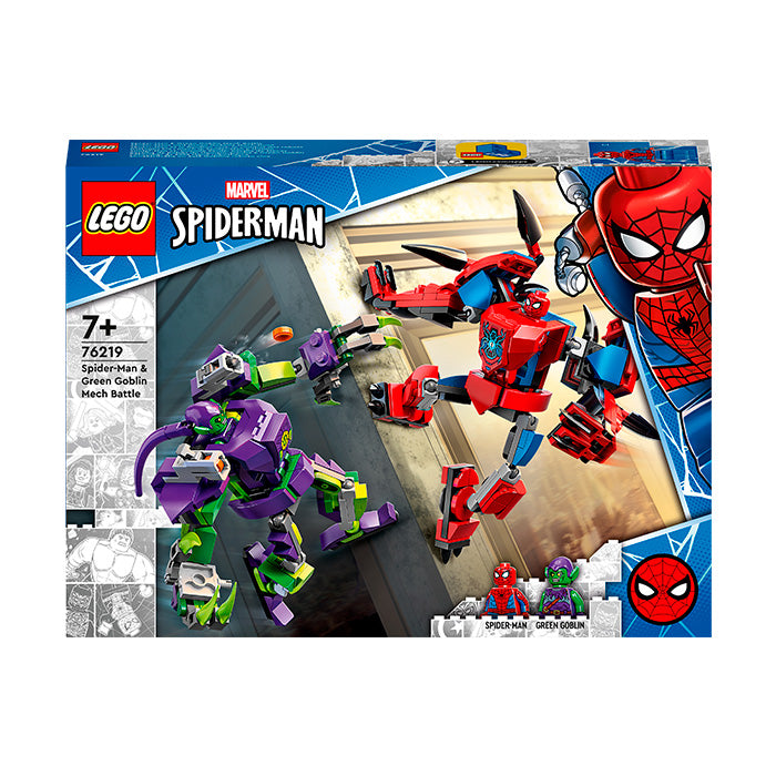 LEGO® Marvel Spider-Man & Green Goblin Mech Battle Building Kit