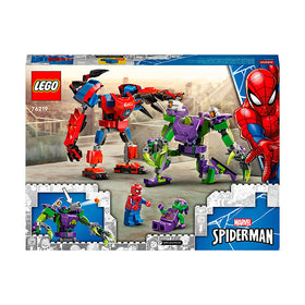 LEGO® Marvel Spider-Man & Green Goblin Mech Battle Building Kit 76219 - 0