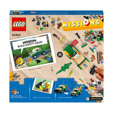 LEGO® City Wild Animal Rescue Missions Building Kit 60353 - 0