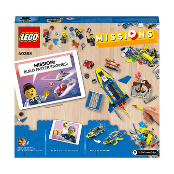 LEGO® City Water Police Detective Missions Building Kit 60355 - 0