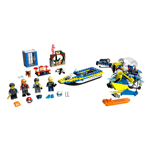 LEGO® City Water Police Detective Missions Building Kit 60355 - SLIGHTLY DAMAGED BOX