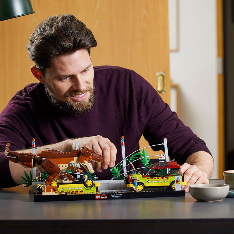 LEGO® Jurassic Park T. rex Breakout Building Kit 76956