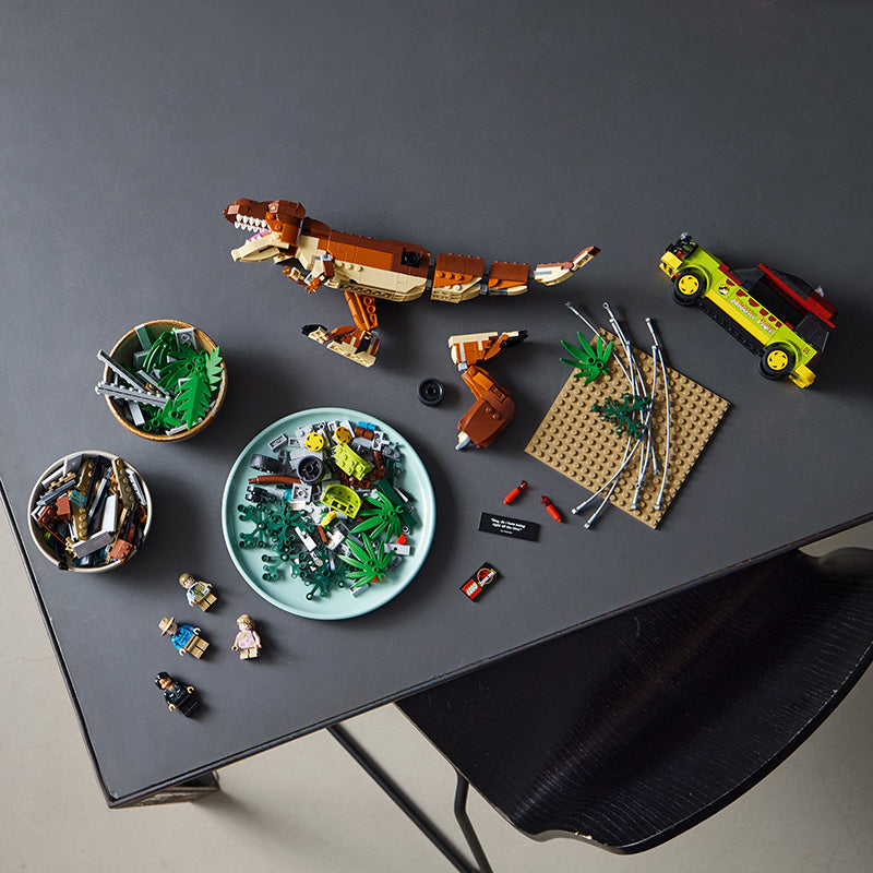 LEGO® Jurassic Park T. rex Breakout Building Kit 76956