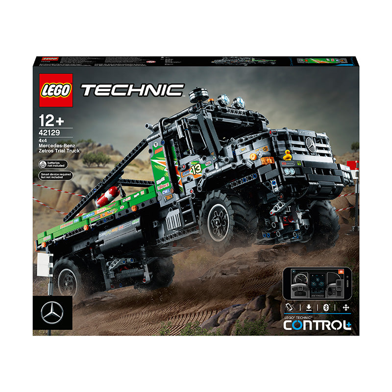 LEGO® Technic 4x4 Mercedes-Benz Zetros Trial Truck Building Kit 42129 - SLIGHTLY DAMAGED BOX