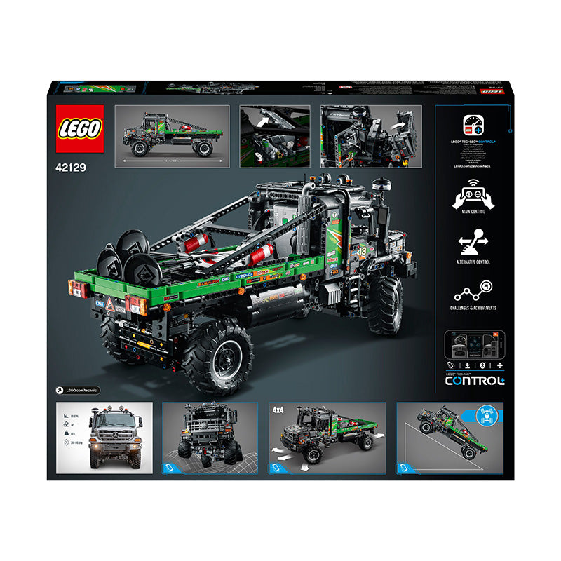 LEGO® Technic 4x4 Mercedes-Benz Zetros Trial Truck Building Kit 42129 - SLIGHTLY DAMAGED BOX