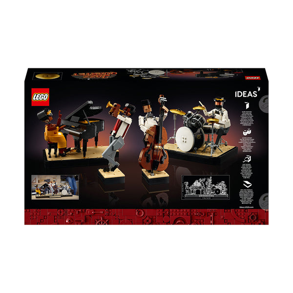 LEGO® Ideas Jazz Quartet Building Kit for Music-Loving Adults 21334