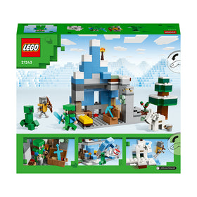 LEGO® Minecraft® The Frozen Peaks Building Toy Set 21243 - 0