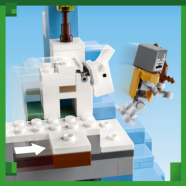 LEGO® Minecraft® The Frozen Peaks Building Toy Set 21243 | Importatoy