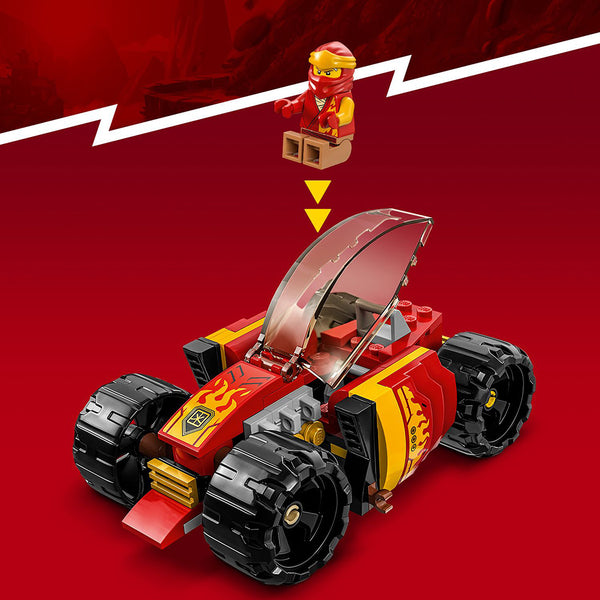LEGO® NINJAGO® Kai’s Ninja Race Car EVO Building Toy Set 71780