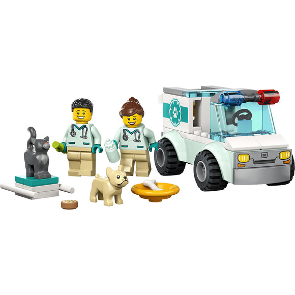 LEGO® City Vet Van Rescue Building Toy Set 60382