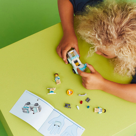 LEGO® City Vet Van Rescue Building Toy Set 60382