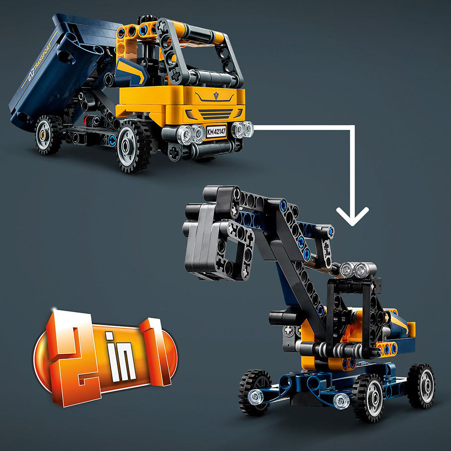 LEGO® Technic Dump Truck Building Toy Set 42147