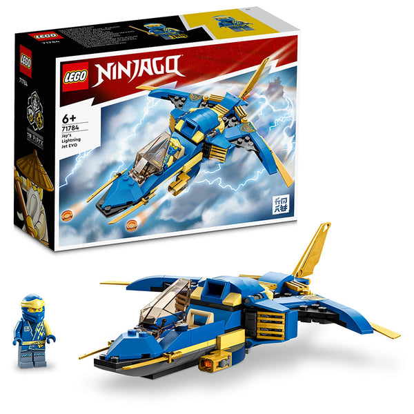 LEGO® NINJAGO® Jay’s Lightning Jet EVO Building Toy Set 71784
