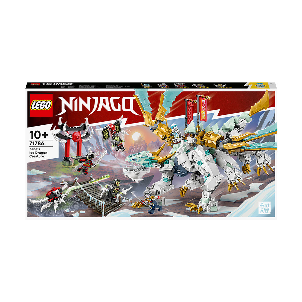 LEGO® NINJAGO® Zane's Ice Dragon Creature Building Toy Set 71786