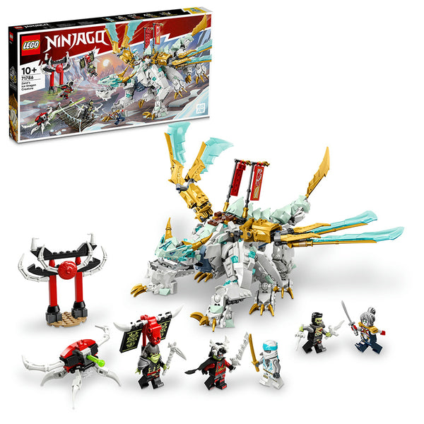 LEGO® NINJAGO® Zane’s Ice Dragon Creature Building Toy Set 71786