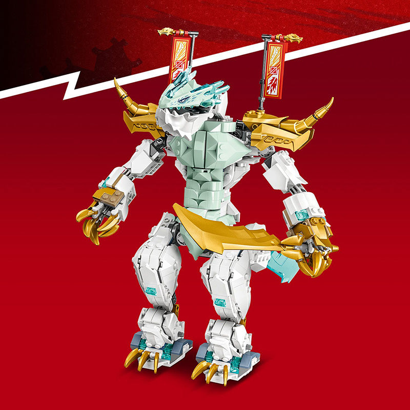 ショルダーバッグ Building Block Fold Messnger LEGO Ninjago 71786 Zane's Ice Dragon Creature - LEGO Speed Build