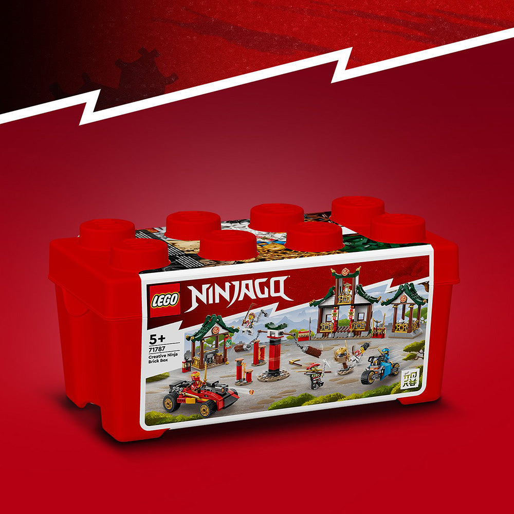 FLOW インディーズセット LEGO® NINJAGO® Creative Ninja Brick Box Building Toy Set 71787