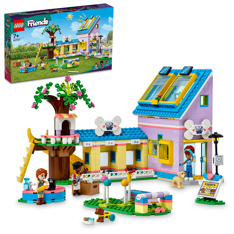 LEGO® Friends Dog Rescue Centre Building Toy Set 41727 - SLIGHTLY DAMAGED BOX