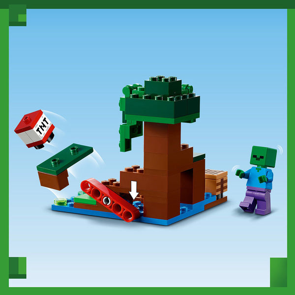 LEGO® Minecraft® The Swamp Adventure Building Toy Set 21240