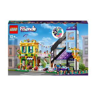 LEGO® Friends Downtown Flower and Design Stores Building Toy Set 41732