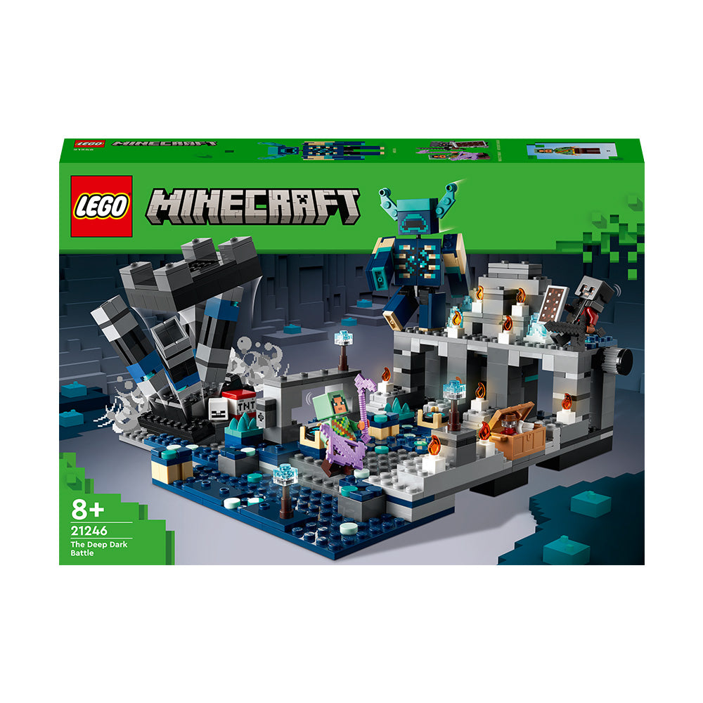 Free! グッズセット LEGO® Minecraft® The Deep Dark Battle Building Toy Set 21246
