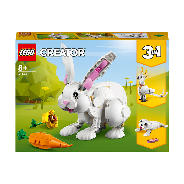 LEGO® Creator 3in1 White Rabbit Building Toy Set 31133 | Import A Toy