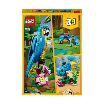 LEGO® Creator Exotic Parrot Building Toy Set 31136 - 0
