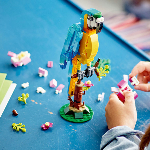 LEGO® Creator Exotic Parrot Building Toy Set 31136