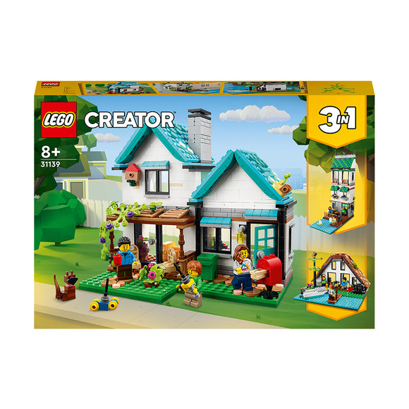 LEGO® Creator Cosy House Building Toy Set 31139 Import A Toy