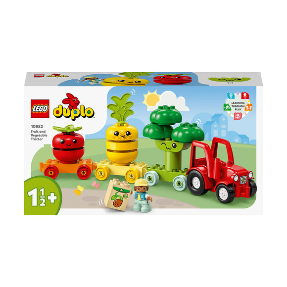 LEGO® DUPLO® My First Fruit and Vegetable Tractor Building Toy Set