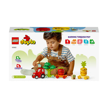 LEGO® DUPLO® My First Fruit and Vegetable Tractor Building Toy Set 10982 - 0