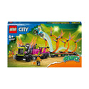 LEGO® City Stunt Truck & Ring of Fire Challenge Building Toy Set 60357