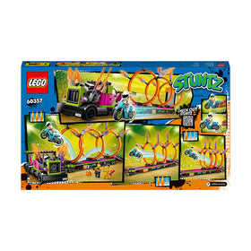 LEGO® City Stunt Truck & Ring of Fire Challenge Building Toy Set 60357 - 0