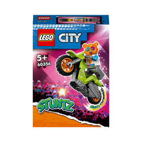 LEGO® City Bear Stunt Bike Building Toy Set 60356
