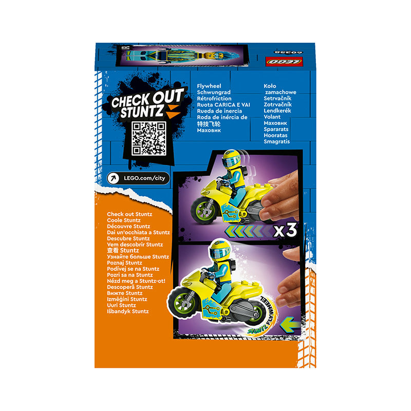 LEGO® City Cyber Stunt Bike Building Toy Set 60358