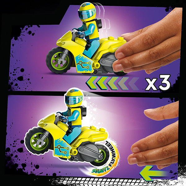 LEGO® City Cyber Stunt Bike Building Toy Set 60358