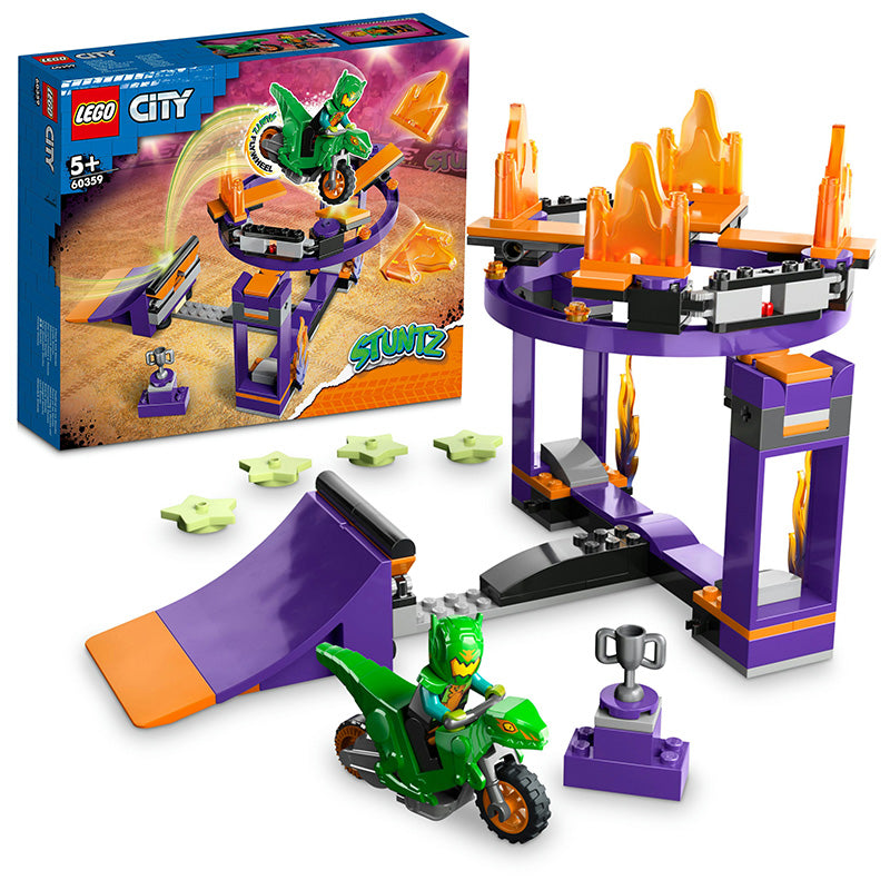 LEGO® City Dunk Stunt Ramp Challenge Building Toy Set 60359