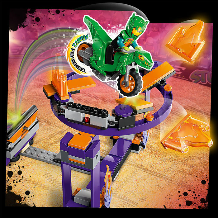 LEGO® City Dunk Stunt Ramp Challenge Building Toy Set 60359